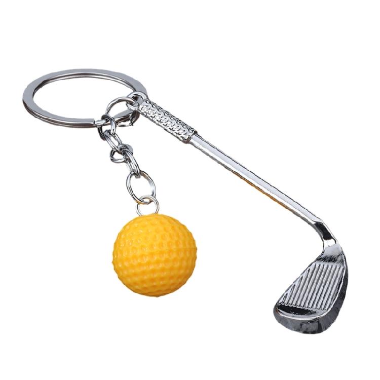 Backpack Keyring Ornament Golf Ball Key Chain Pendant Keychain Decorative Accessories Car Key Pendant Gift for Friend