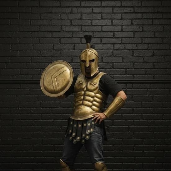 King Leonidas Spartan Armor Set  300 Movie Greek Costume
