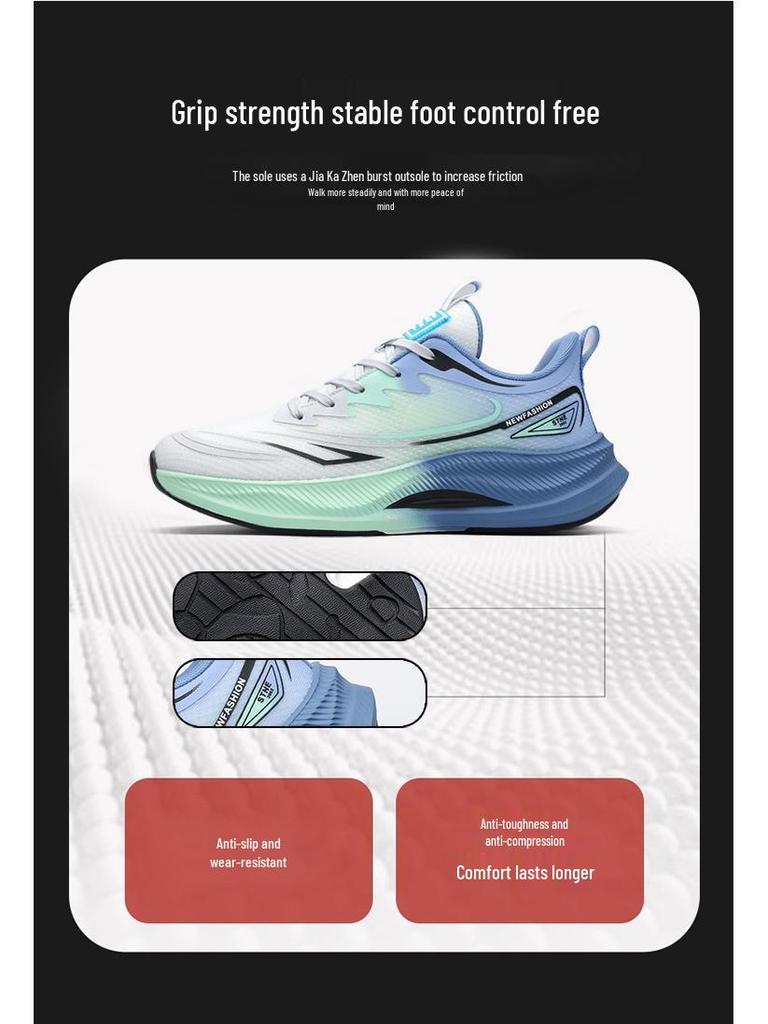 Ultraleichte Atmungsaktive Mesh-Laufschuhe für Herren - Trendiger Sommer-Stil, Ideal für breite Füße