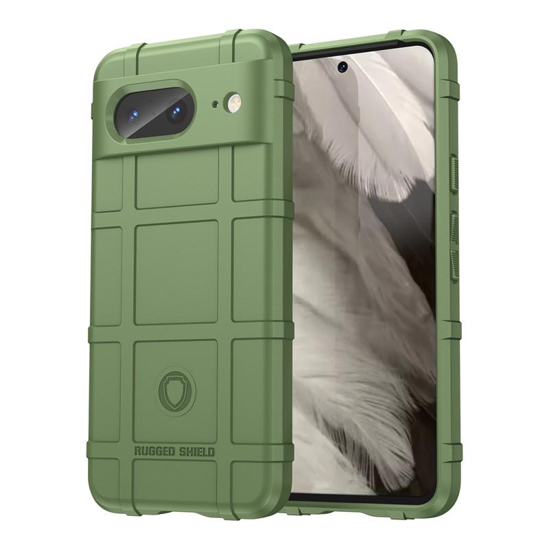 

Для Funda Google Pixel 8 Чехол Google Pixel 6A 7A 6 7 8 Pro Крышка Корпус Противоударная Броня Резина Противоскользящий Чехол для Телефона Задняя Крышка Pixel 6A зелёный
