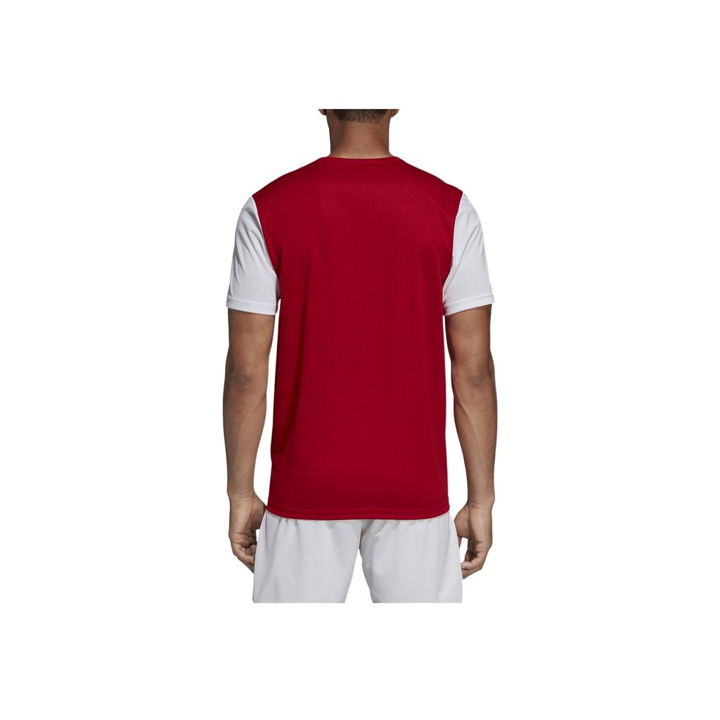 Adidas Colorblock Short Sleeve Training T-Shirt Men Tops Red DP3230