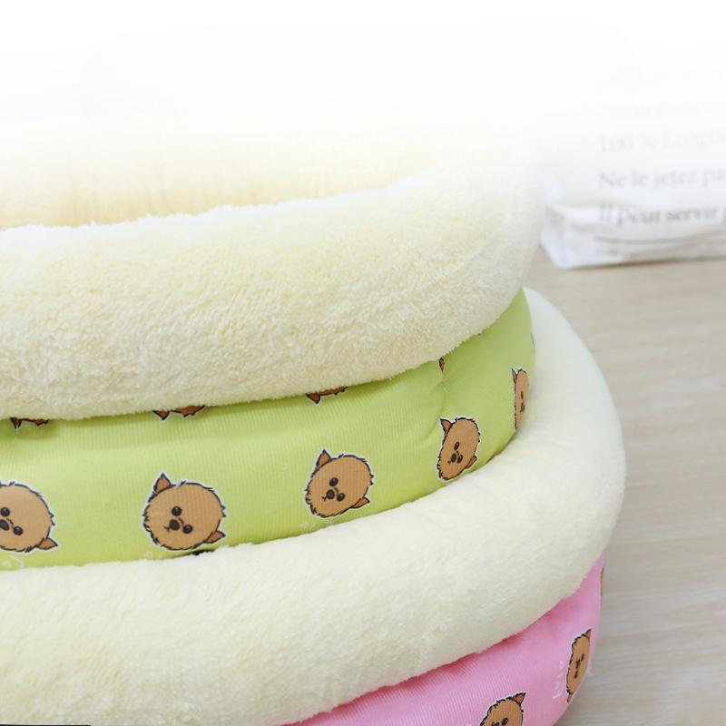 Pet Litter Cat Stepping Milk Litter High Windproof Kitten Litter Teddy Dog Sleeping Litter Round Height Thick Universal Litter Mat