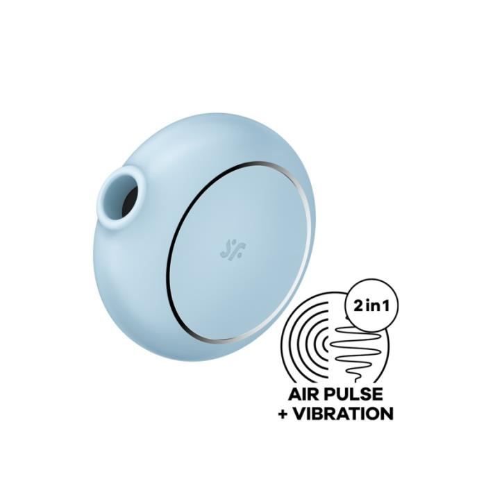 Stimulateur - Satisfyer - Pro To Go 3 - Double Stimulation - Silicone Médical - Étanche IPX7