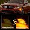 POPMOTORZ LED Seitenmarkierungsleuchte, Mercedes Benz W204 Seitenblinker, Blinkender Blinker, Original