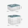 Large Particle Lego Storage Box for Children Toy Sorting Storage Box Household Toy Part Building Block Sorting and Sorting Box