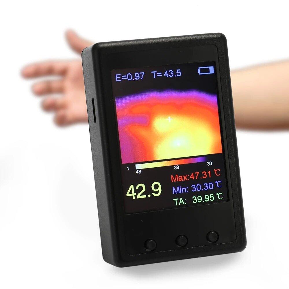 32x24 Infrared Thermal Imager Handheld Thermograph Camera Temperature Sensor Measurement