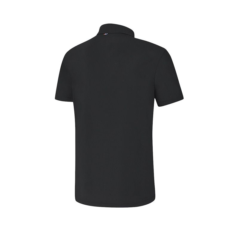 New FILA Golf Collection Athletics SS25 Polo Shirt Men's Black A11M525124F-BK
