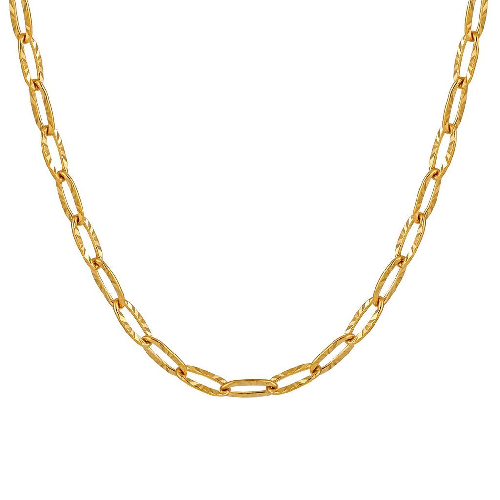 Sunflower Necklace Fashion Bracelet: Titanium Steel Clavicle Choker for Women