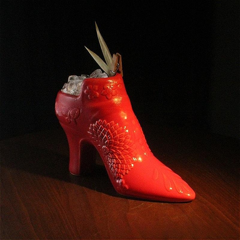 Tiki Cup High Heeled Shoe Shaped Wine Cup Desk Decoration Cute Ornament Desk Decoration Figurines Home Decoration Accessories