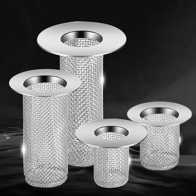 Bathroom Drain Anti Clogging Hair Catcher Plug Sink Strainer Filter Water Floor Drain Kitchen Cylindrical Hair Stopper