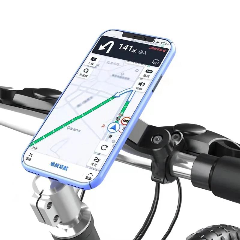 1 Pcs MTB Bike Bicycle Mountain Bracket Mobile Hold Motorcycle Scooter Handlebar Security Lock Accessories Newest Phone Patch