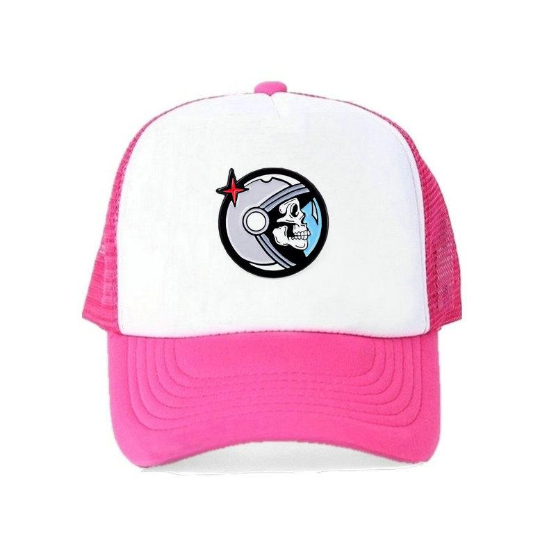 Casual Astronauts Snapback Hats Unisex Skull Spaceman Dad Hat Adjustable Spaceman Moon Landing Baseball Cap Hat YY431