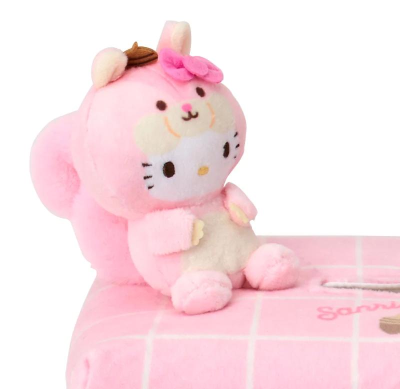 Sanrio Characters Tissue Box Case (Fluffy Squirrel) Japan NEW Sanrio Characters