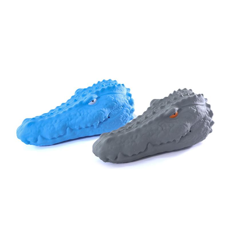 Dog Toy Simulation Teeth Cleaning, Crocodile Head Teeth Grinding, Pet Sound Toy, Large Dog Training Unbreakable Tool
