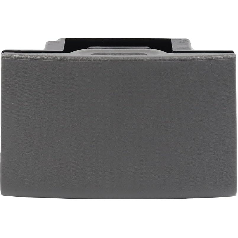 Dasbecan Gray Rear Seat Cup Holder Console Box Assembly Compatible with 2006-2012 Nissan Pathfinder 2006- Nissan Frontier 2006-2015 Nissan Xterra серый