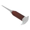Ice Pick Stainless Steel Ice Pick with Wood Handle Bartender Tool for Bars RestaurantsSingle Prong Short