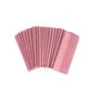 50Pcs Open Top Silk Aluminum Foil Side Gussets Bag Heat Sealing Coffee Beans Tea Spice Cereals Nuts Silk Paper Pouches