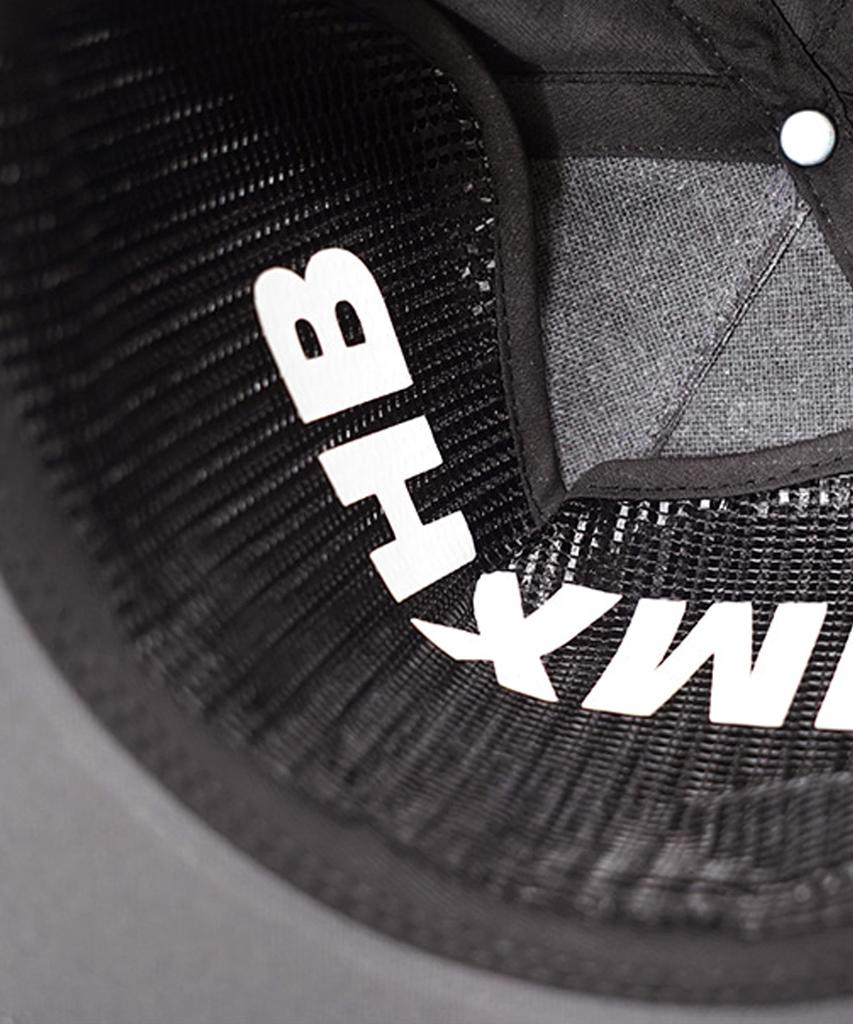 Aimnaseohyumeonbiing 5 Panel Snap Back - Dark Gray