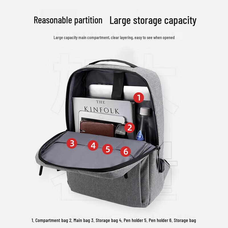 Right Away Men's 16-inch Business Laptop Backpack