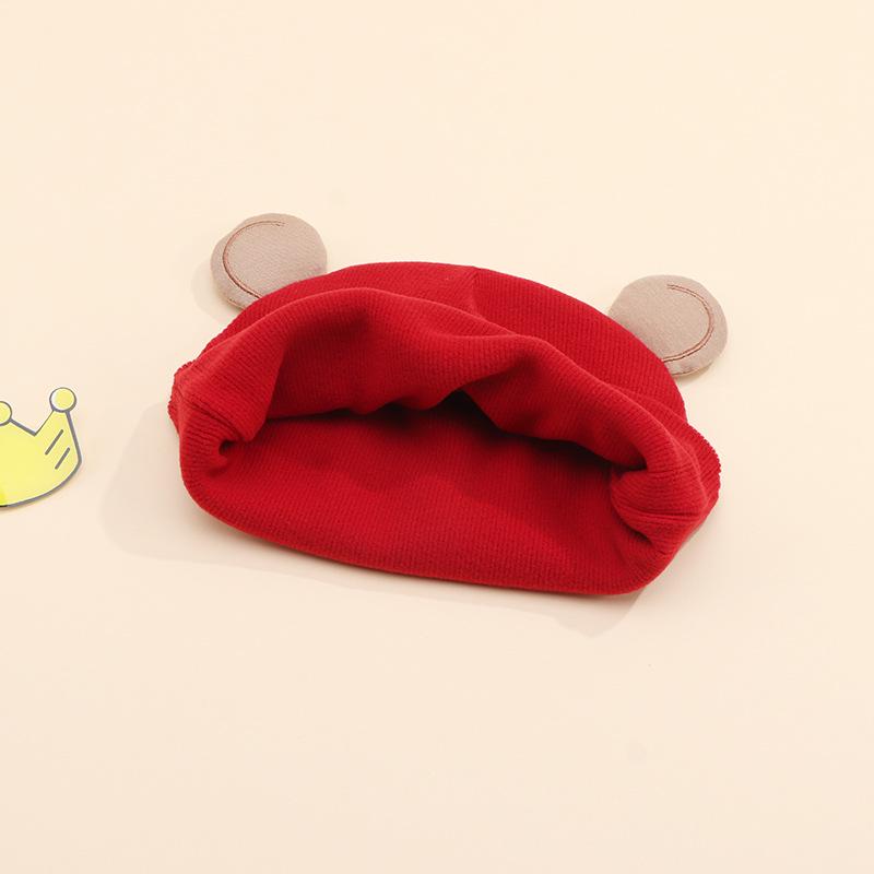 Korean Style Baby Ear Protection Hat - Autumn/Winter Newborn Pullover Cap for Boys & Girls