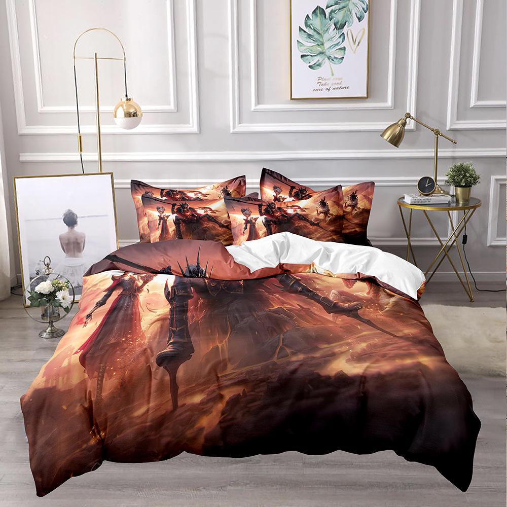 Fifth Personality Quilt Cover Bedding 3D Digital Printing Three-Piece Set