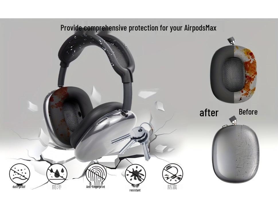 Silikonové ochranné pouzdro pro náhlavní sluchátka Apple AirPods Max