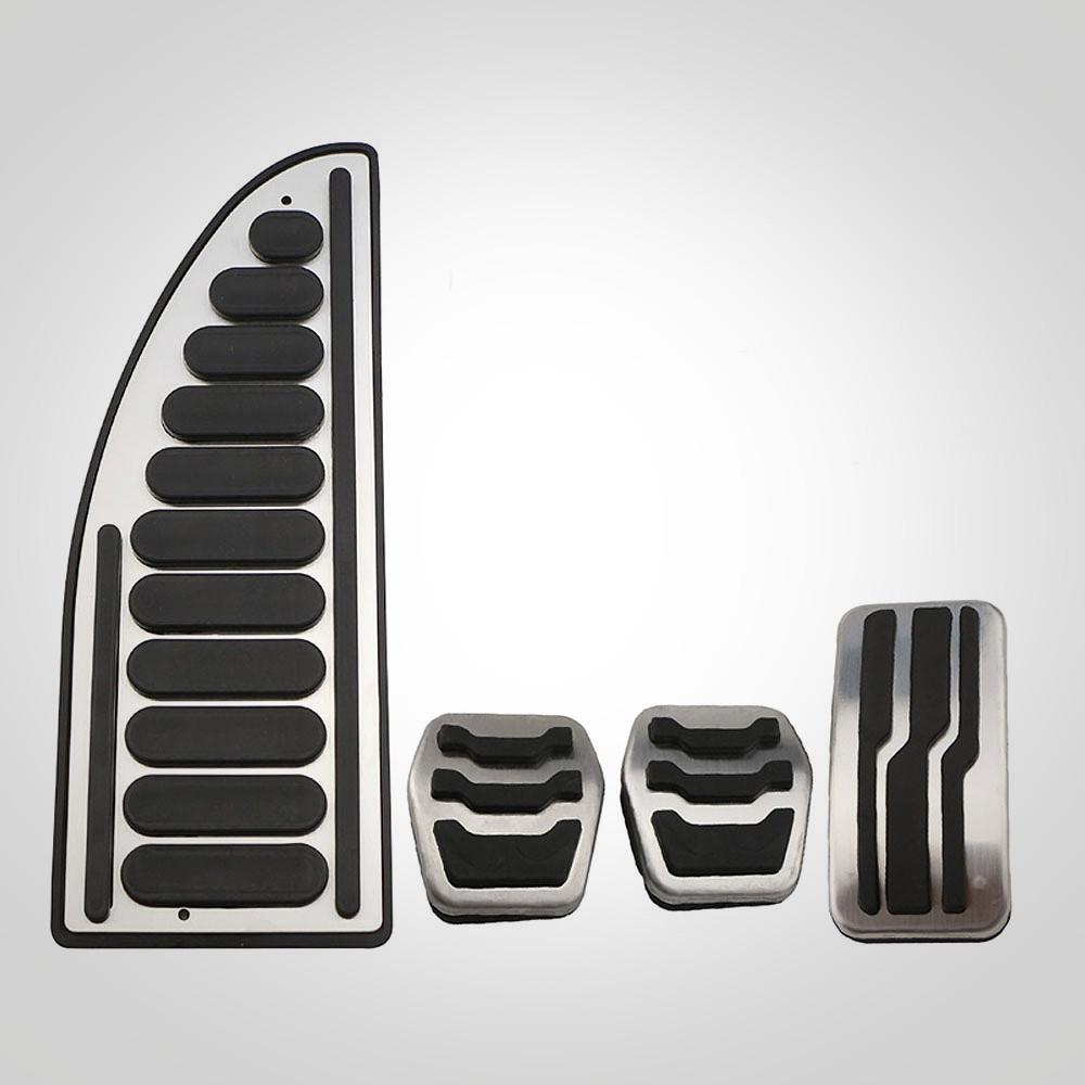 Auto Gaspedal Bremse Kupplung Rest Pedal Abdeckung für Ford Focus 2 3 4 MK2 MK3 MK4 Kuga Escape RS ST 2005-
