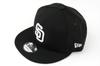 New Era MLB 9FIFTY Black White Snapback San Diego Padres & Cap,