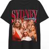 Sydney Sweeney, Maglietta Sydney Sweeney, Maglietta Vintage Sydney Sweeney, Magliette per Fan di Sydney Sweeney, Film di Sydney Sweeney, Maglietta Regalo Sydney Sweeney