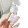Seashell Wind Chime & Dream Catcher Pendant - Handmade Heart Ornament for Indoor Room Decor