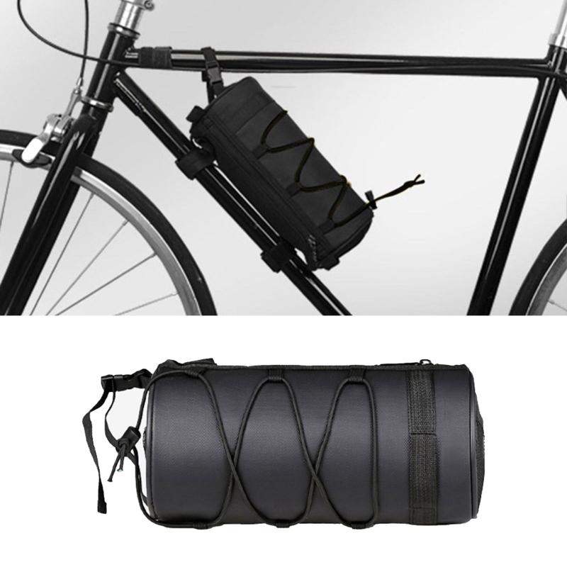 Large Capacity Bike Frame Storage Bag Regulable Front Tube Bicycles Organizers for Commuting Accessories