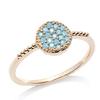Gold Plated 'Navajos' Turquoise Gold Ring