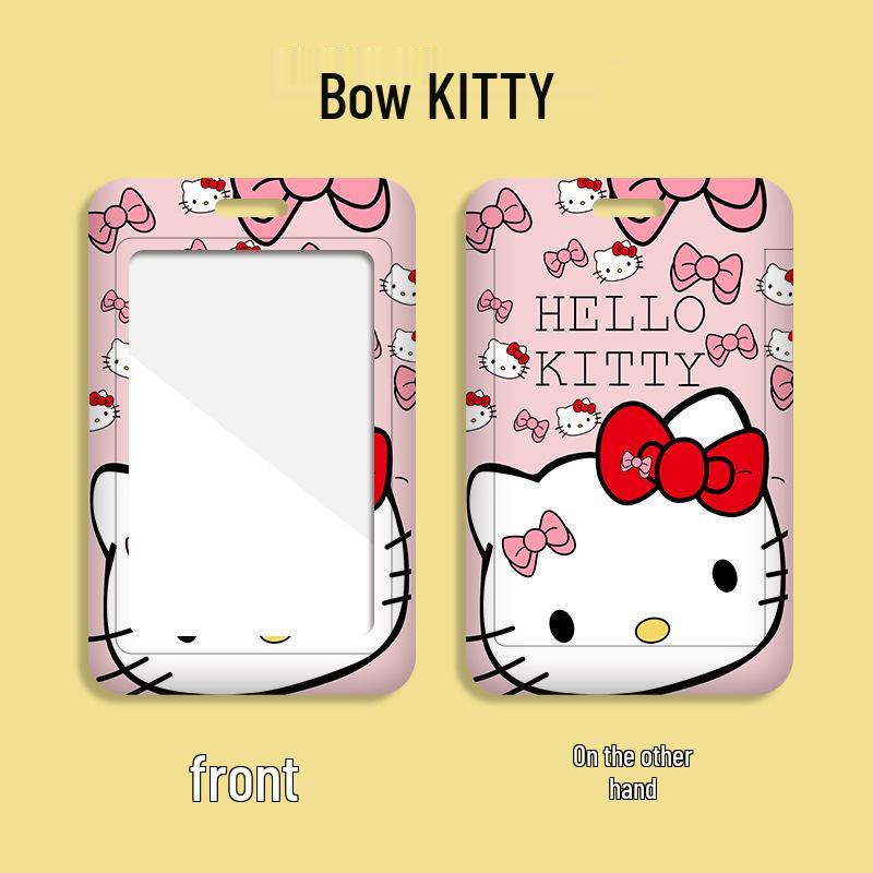 Sanrio Cartoon Student ID Card Holder - Cute Campus, Work, Bus, Subway, Meal Card Case