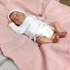 10 Inch Lifelike Mini Reborn Baby Dolls Soft Touch Cloth Body Simulation Doll Cute Sleeping Baby Toy Dolls Real Like Toddler Bedtime Playmate Toys