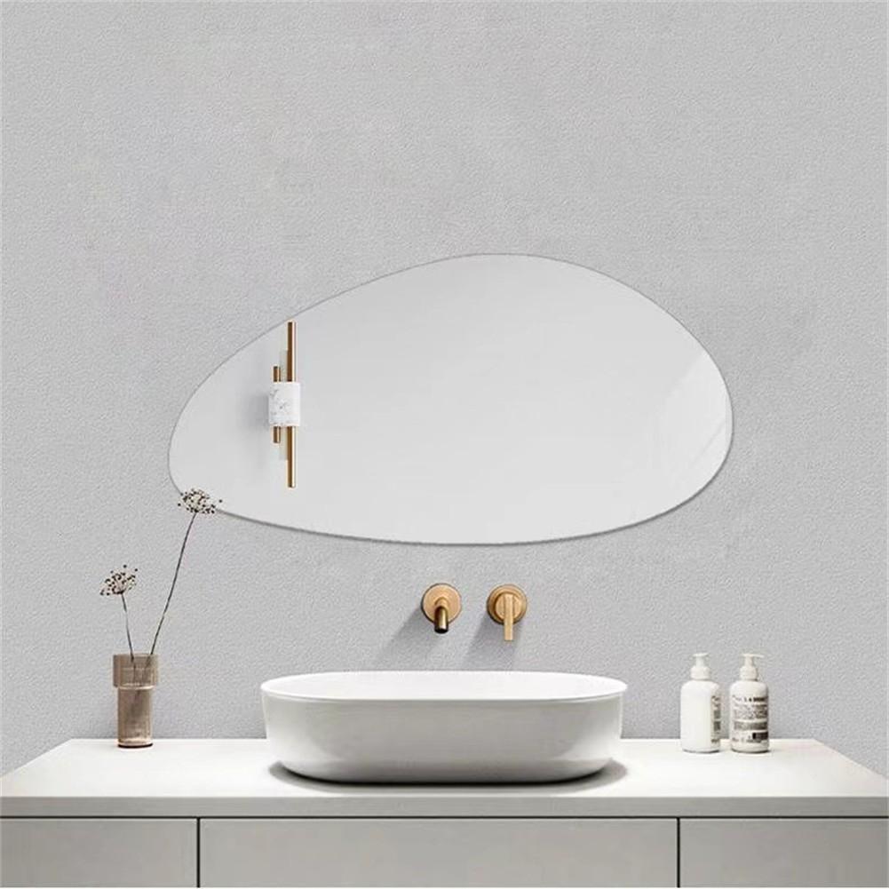 Decorative Wall Mirror Frameless Mirror Irregular Mirror Easy Installation