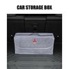 Car Soft Felt Storage Bag Organizer Cars Foldable Trunk Bag For Mitsubishi Lancer 9 Ex Evo ASX L200 Colt Pajero Sport