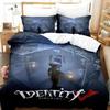 Top 3D Anime Game Identity V Bedding Set Printed Bed Set With Pillowcase Bed Duvet Cover Soft Queen King Size Bedclothes Home