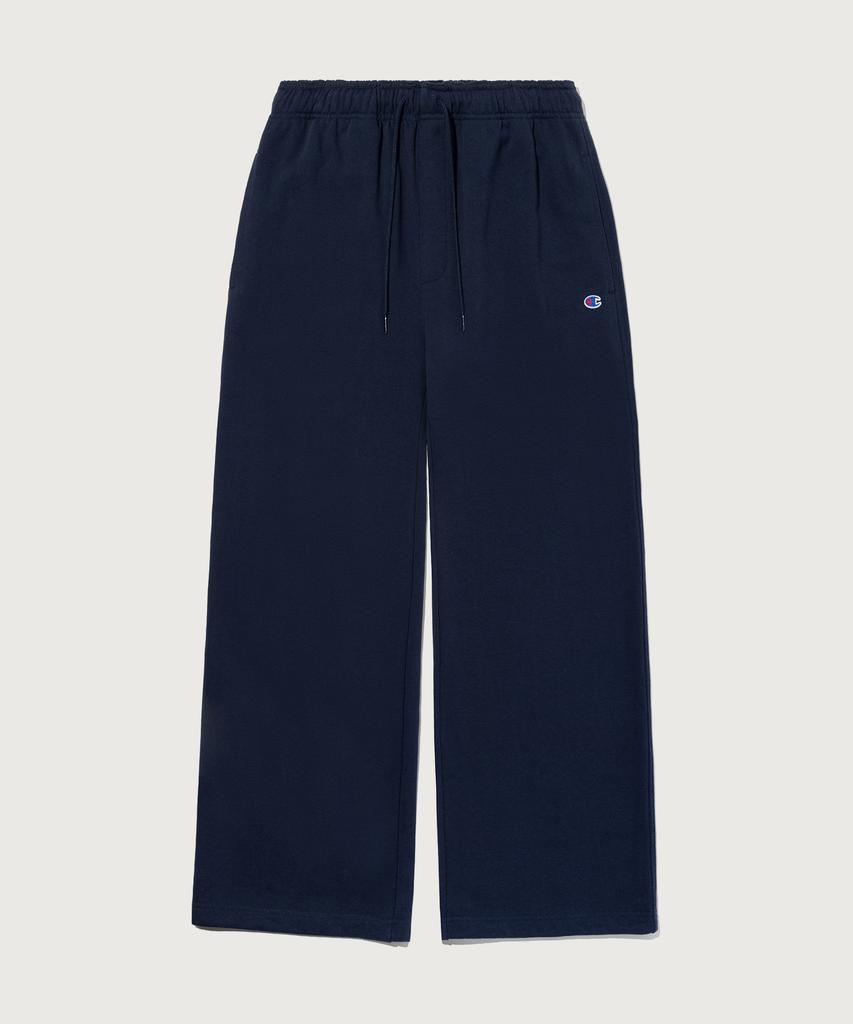 CHAMPION C-Logo Wide Fit Sweatpants Navy