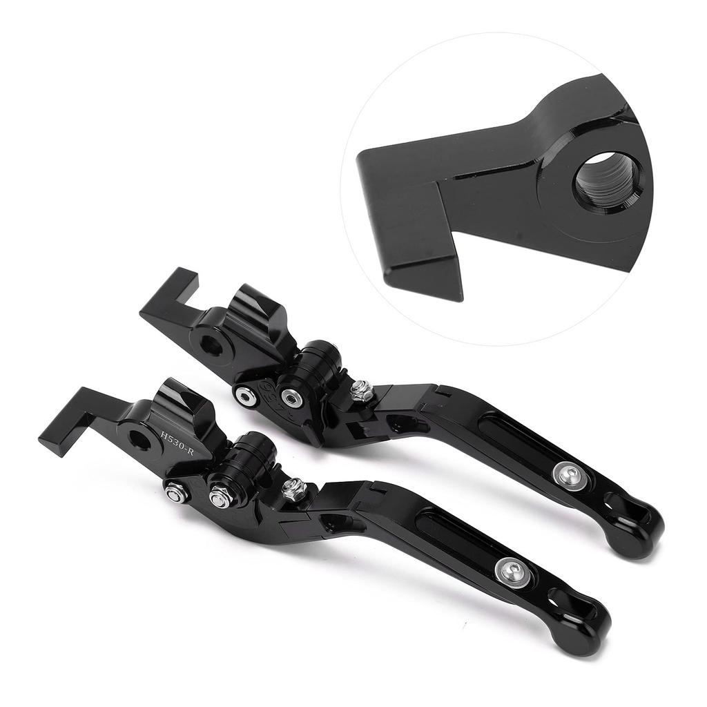Akozon Adjustable Brake Lever for TMAX 530/560 CNC Aluminum Alloy