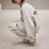Fear of God Essentials Fleece Crewneck Sweatshirt With Tonal Logo Unisex Sweatshirt Light-Oatmeal FOG-SS22-416