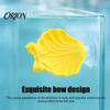 Betta Habitat Decor Hammock Shell, Suction Cup Shell with Bow Fish Bed, Shape Resting Spot Bubble Nesting Bed for Tank Pet Enrichment