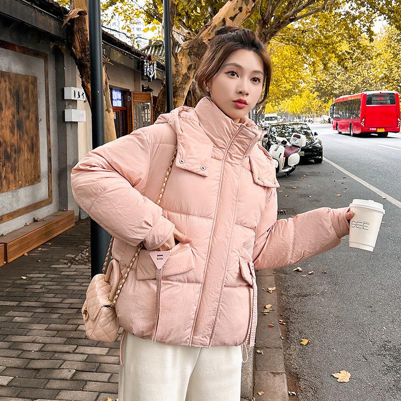 Short down cotton clothes women's winter new cotton clothes small fashion loose thickened warm bread clothes