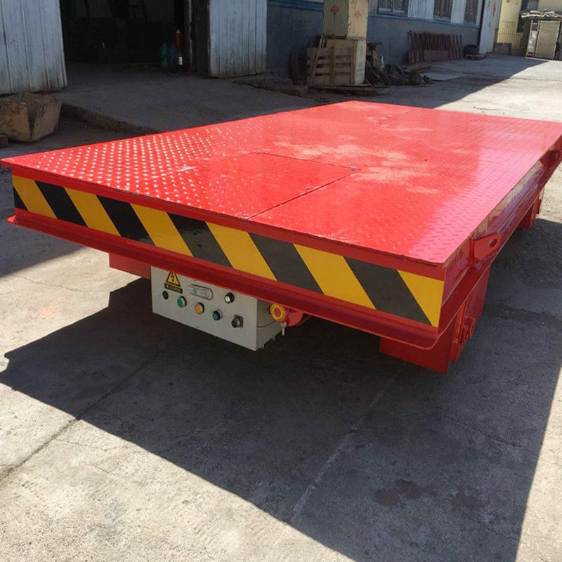 Heavy Goods Electric Rail Flat Cart