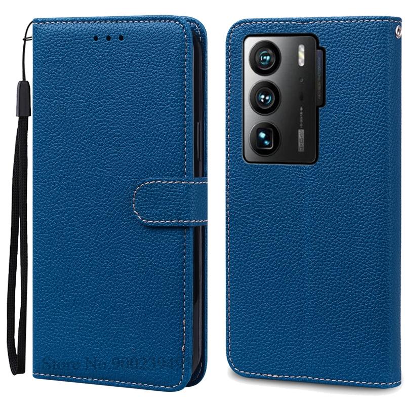 For ZTE Axon 40 Ultra Case Wallet Flip Leather Case For ZTE Axon 40 Ultra Case Silicone Book Cover Coque Fundas
