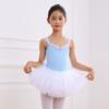 Camisole Style Tutu Gymnastics Leotards Sleeveless Design Ballerina Tutu Dress  Kids
