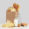 25pcs Kraft Paper Bags for Gifts, Food & Sweets, Strong Carrier Bags with Twisted Handles, Gift Bags for Kid Parties, Weddings, 27x21x11cm