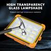 Outdoor Strong Sunlight Lighting Solar LED Floodlight IP66 Waterproof USB RechargeablePortable Camping Tent Fishing Work Light