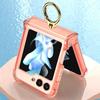 Wireless Charging Case For Samsung Galaxy Z Flip 5 Flip5 Clear Soft Cover For Samsung ZFlip5 Z Flip5 Funda Case Protective Coque