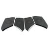 For Toyota Camry 2018     Car Door Audio Speaker Cover Loudspeaker Frame Interior Modified Accessories