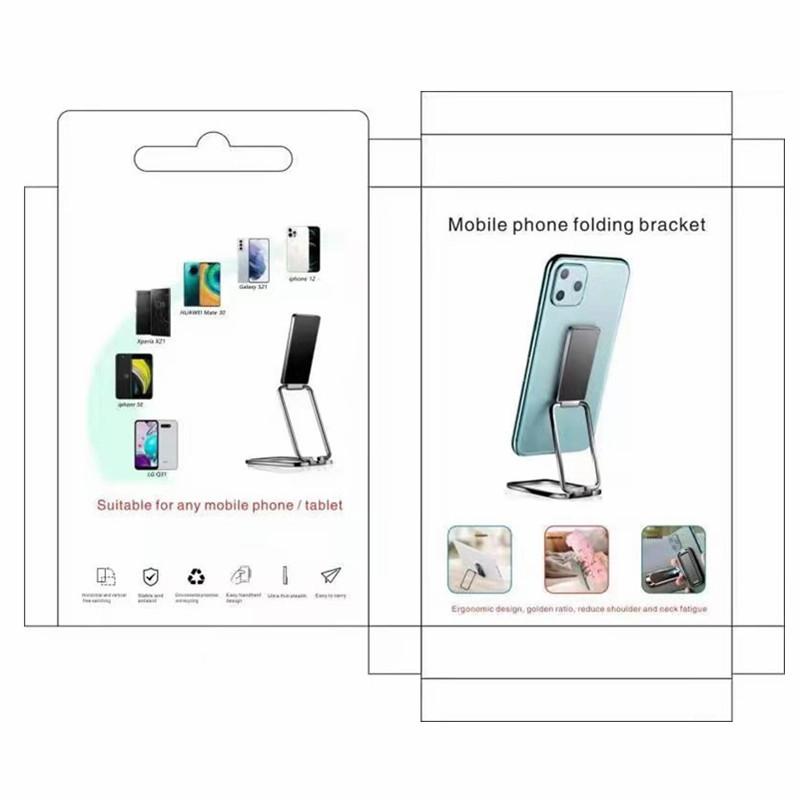 Mobile Phone Holder 360-degree Rotating Foldable Back Ultra-thin Ring Holder Multi-angle Portable